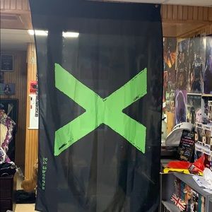 Ed Sheeran tour flag